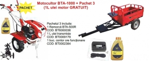 Motocultor BTA-1000 + Pachet 3#1