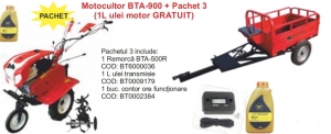 Motocultor BTA-900 + Pachet 3#1