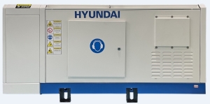 Generator de curent trifazat cu motor diesel HYUNDAI DHY15L 15 kVA#1