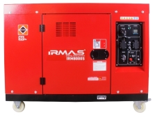 IRM 8000 S Irmas Generator de curent monofazat , putere maxima 6.4 kW , tensiune 230 V