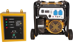 Stager FD 3000ER+ATS generator open-frame 2.5kW, monofazat, benzina, automatizare#1