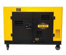 Stager YDE12T Generator insonorizat 10kVA, 39A, 3000rpm, monofazat, diesel, pornire electrica