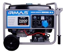 IRM 8150 E + W + B Irmas Generator de curent monofazat , putere maxima 7.5 kW , tensiune 230 V