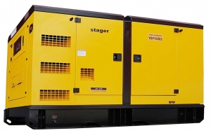 Generator insonorizat Stager YDY165S3, silent 1500rpm, diesel, trifazat, 150kVA, 217A, 1500rpm#1