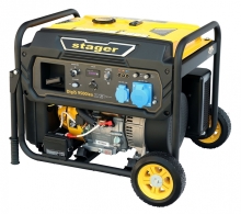 Stager DigiS 9500iea Generator digital invertor open-frame 9.5kW, monofazat, benzina, optional ATS