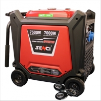 Generator digital SENCI SC-8000i , Invertor, Benzina, Putere max. 7,5 kW, 230V