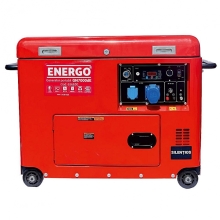 Generator de curent monofazat cu motor diesel Energo GN7000dE 7.0 KW MAXIM