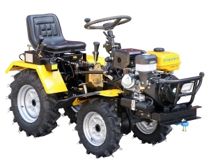 ProGARDEN Campo T18 Minitractor 4x4, 18CP, benzina, hidraulica fata-spate#1