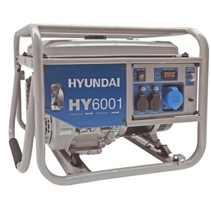 HY6001 Hyundai Generator de curent monofazat , putere maxima 6,6 kVA , tensiune 230 V#1