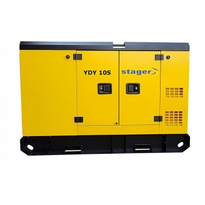 Generator insonorizat Stager YDY10S, silent 1500rpm, diesel, monofazat#1