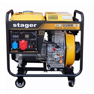 Generator curent Stager YDE 6500E3 trifazat , diesel#1